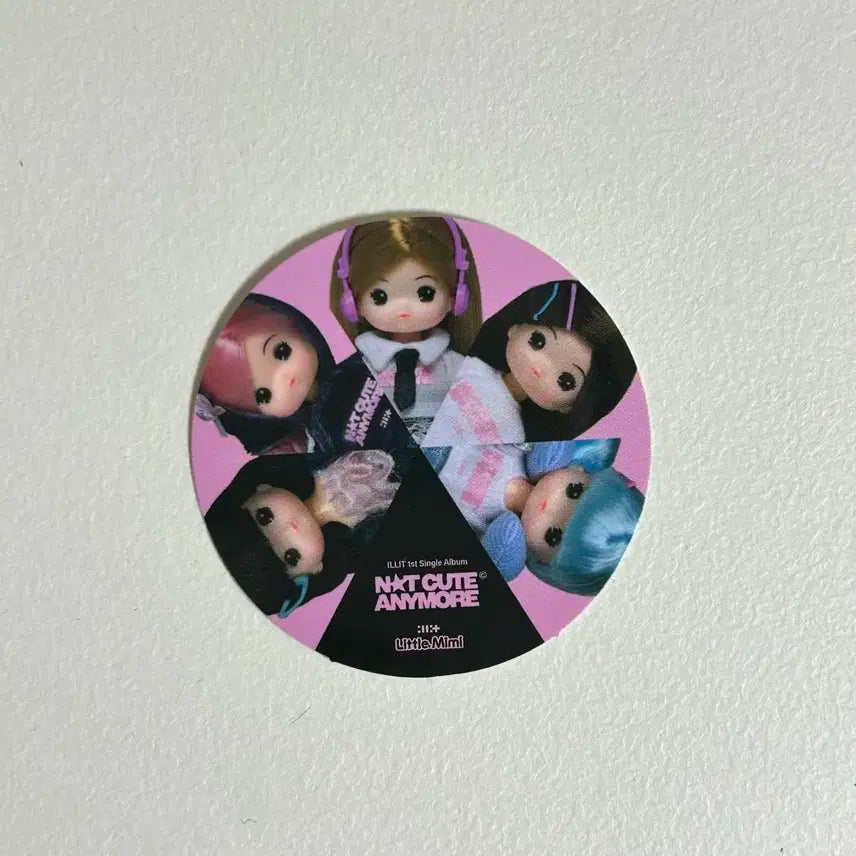 아일릿 스티커 낫큐트 용산 Cute is dad 리틀미미 앨범 illit