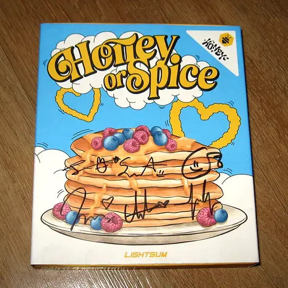 라잇썸 LIGHTSUM 친필싸인 CD - Honey or Spice