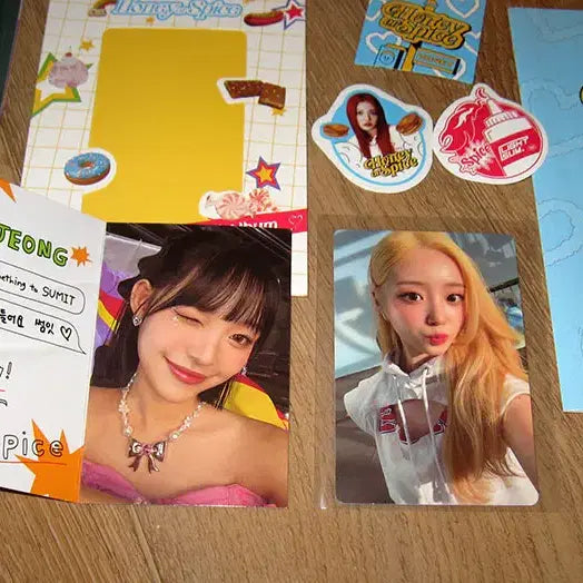 라잇썸 LIGHTSUM 친필싸인 CD - Honey or Spice