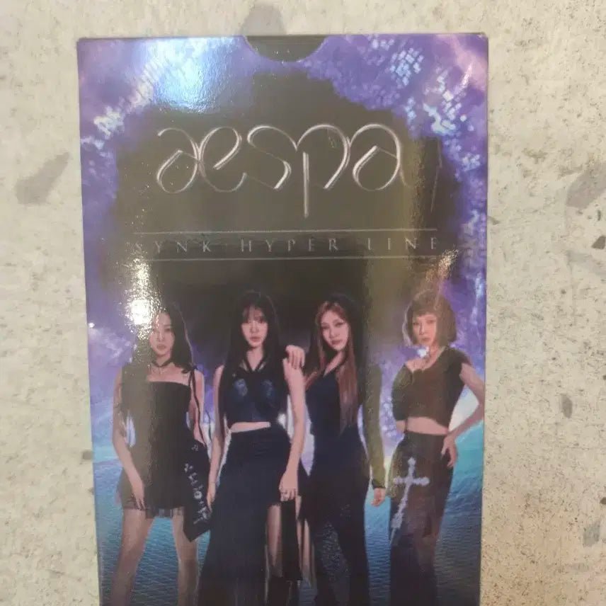 에스파 SYNK HYPER LINE 미개봉 포카 새상품