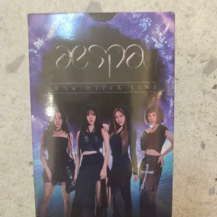 에스파 SYNK HYPER LINE 미개봉 포카 새상품