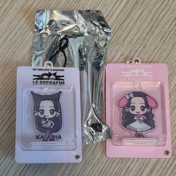 르세라핌 산리오 아크릴 키링 카즈하 세트