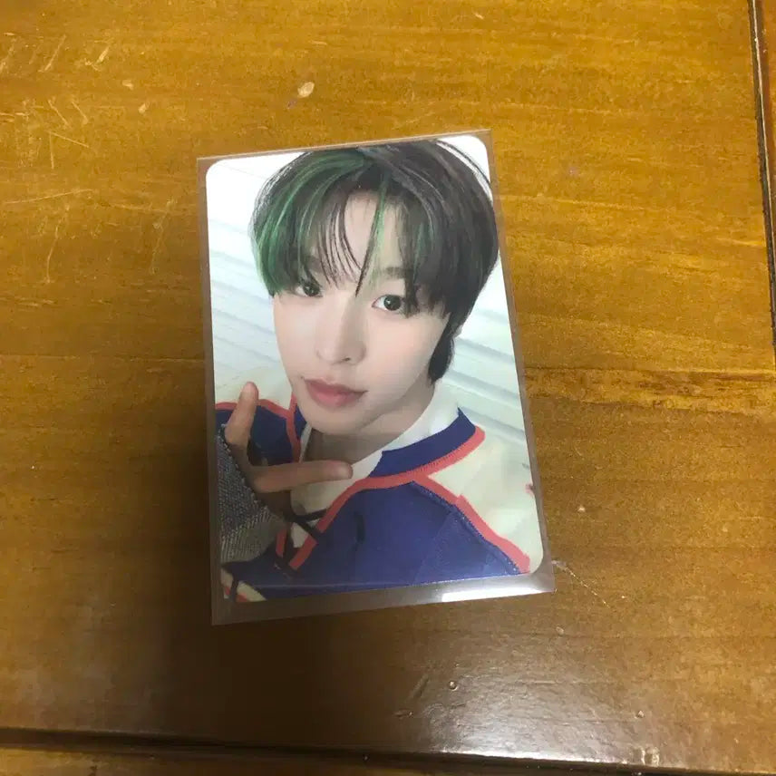 엔시티 위시 엔위시 리쿠 위시스테이션 MD 포카 양도 판매 처분 티셔츠