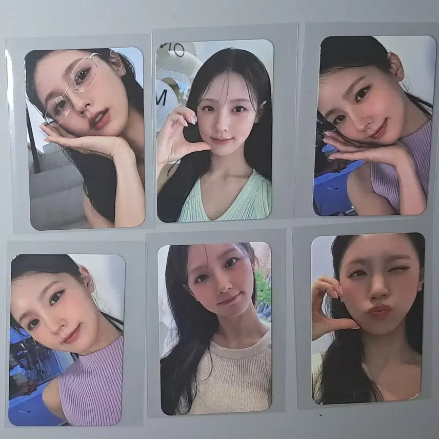 아이들 미연 원띵 포카 풀세트