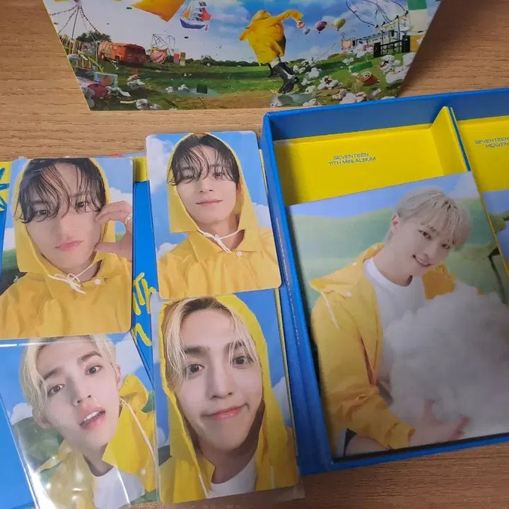 세븐틴 헤븐 캐럿반 앨범 민규 디노 에스쿱스