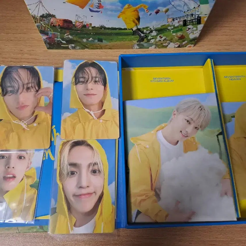 세븐틴 헤븐 캐럿반 앨범 민규 디노 에스쿱스