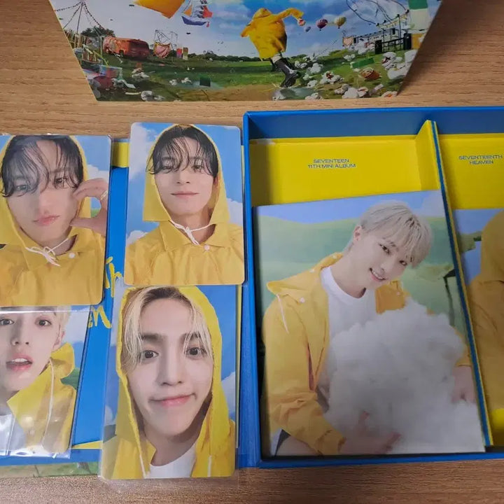 세븐틴 헤븐 캐럿반 앨범 민규 디노 에스쿱스