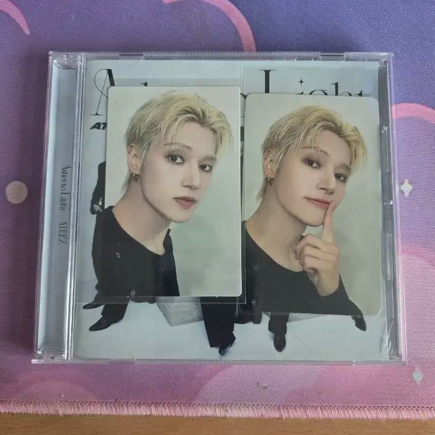 에이티즈 Ashes to Light 앨범 + 우영 포카