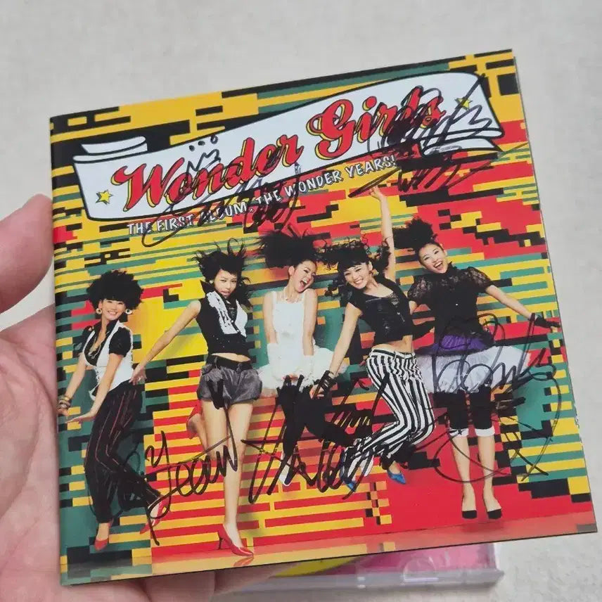 원더걸스 The Wonder Years 사인 CD