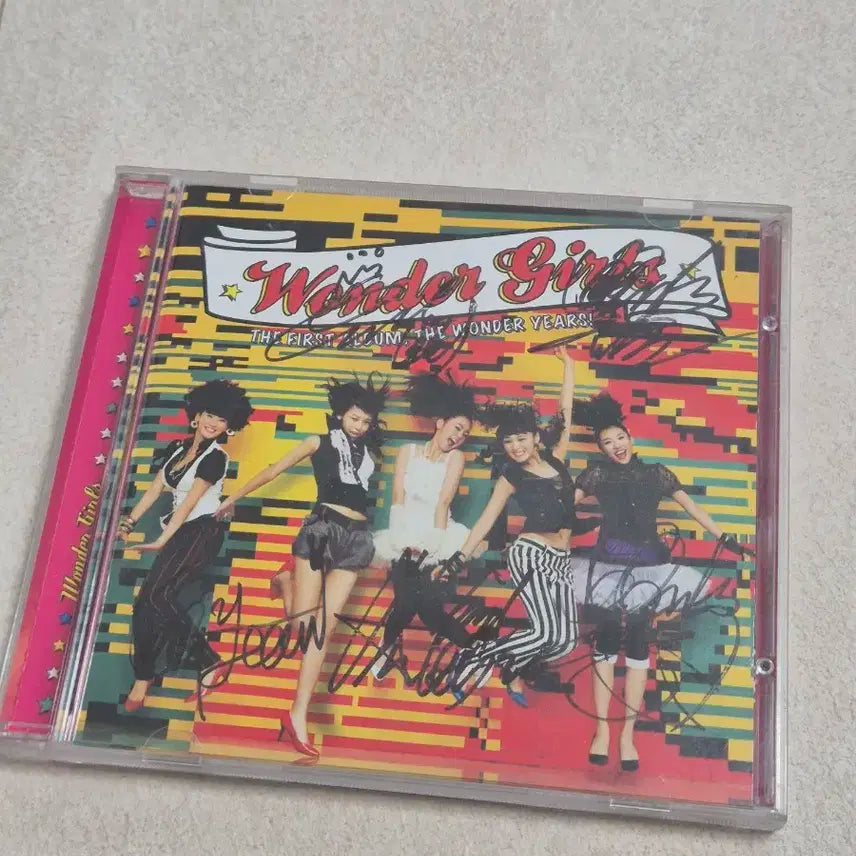 원더걸스 The Wonder Years 사인 CD
