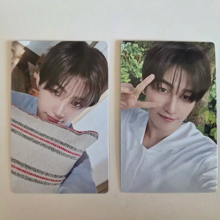 (2장세트가격)투어스 하지메마시떼 솔로버젼 지훈 포카세트