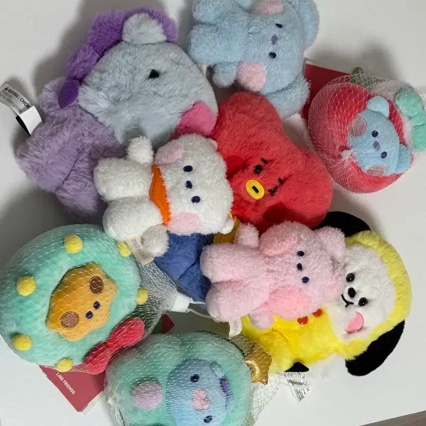 BT21 플러피 크리스마스 인형
