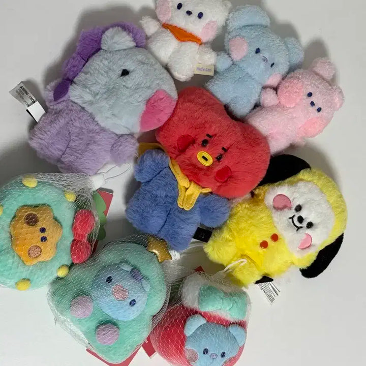 BT21 플러피 크리스마스 인형