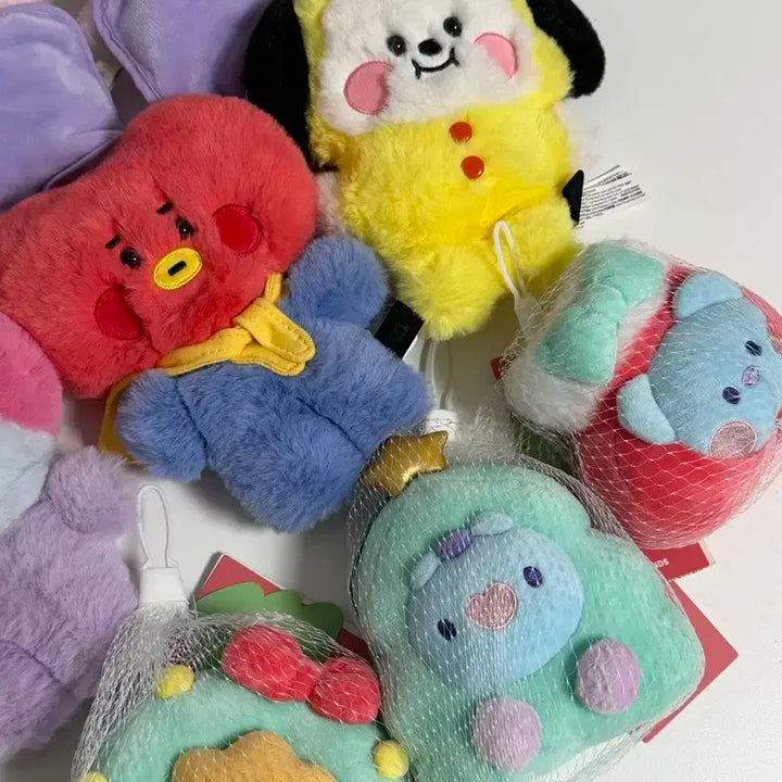 BT21 플러피 크리스마스 인형