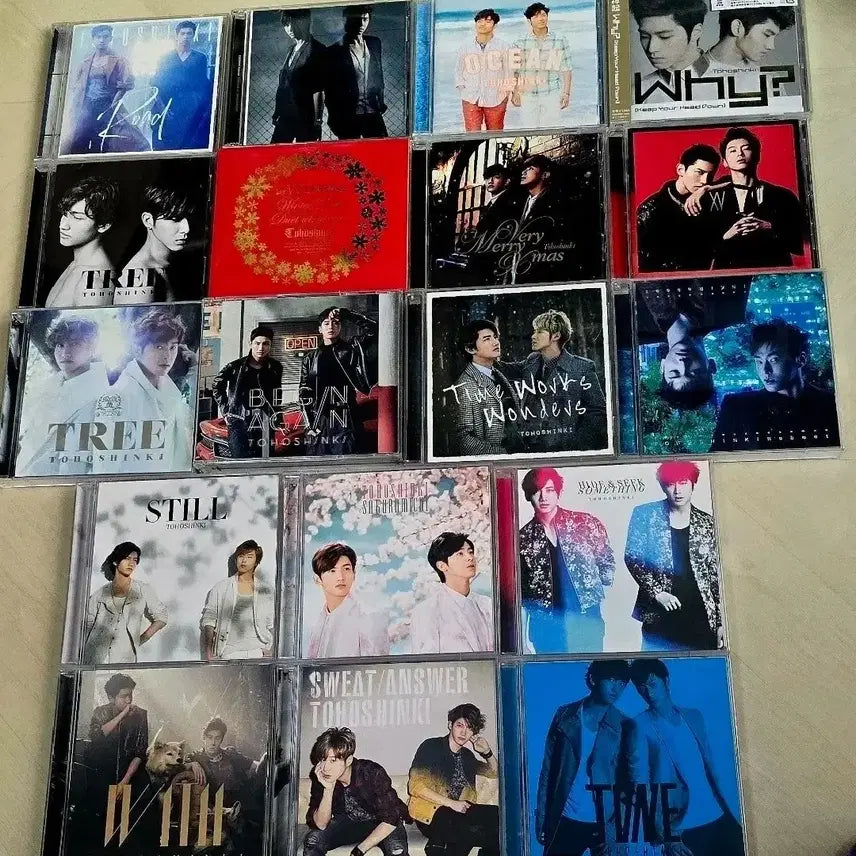 동방신기 일본앨범 19종 일괄 유노윤호 최강창민