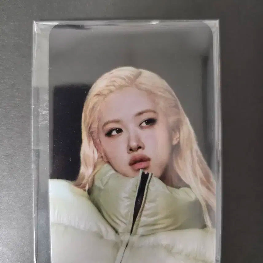 블랙핑크 블핑 로제 무신사 팝업 포카 포토카드  미개봉