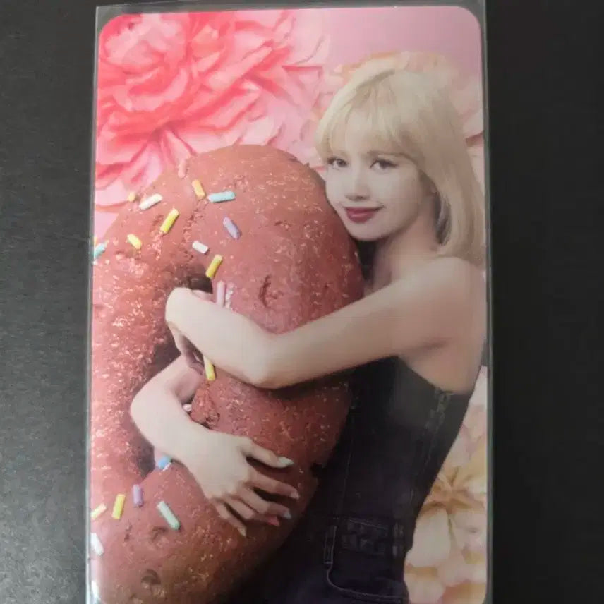 블랙핑크 블핑 THE GAME 미니어처 월드 리사 포카 포토카드