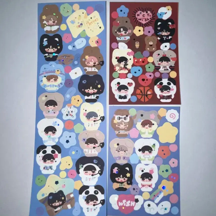 엔시티위시 다님 스티커 일괄 양도 시온 리쿠 유우시 재희 료 사쿠야