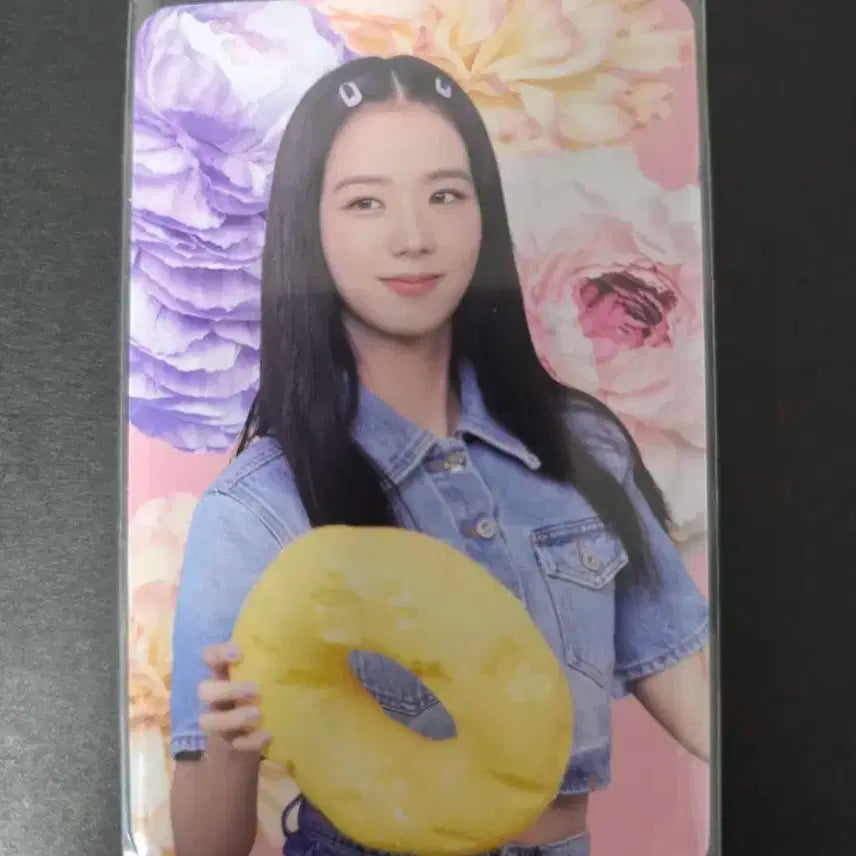 블랙핑크 블핑 THE GAME 미니어처 월드 지수 포카 포토카드