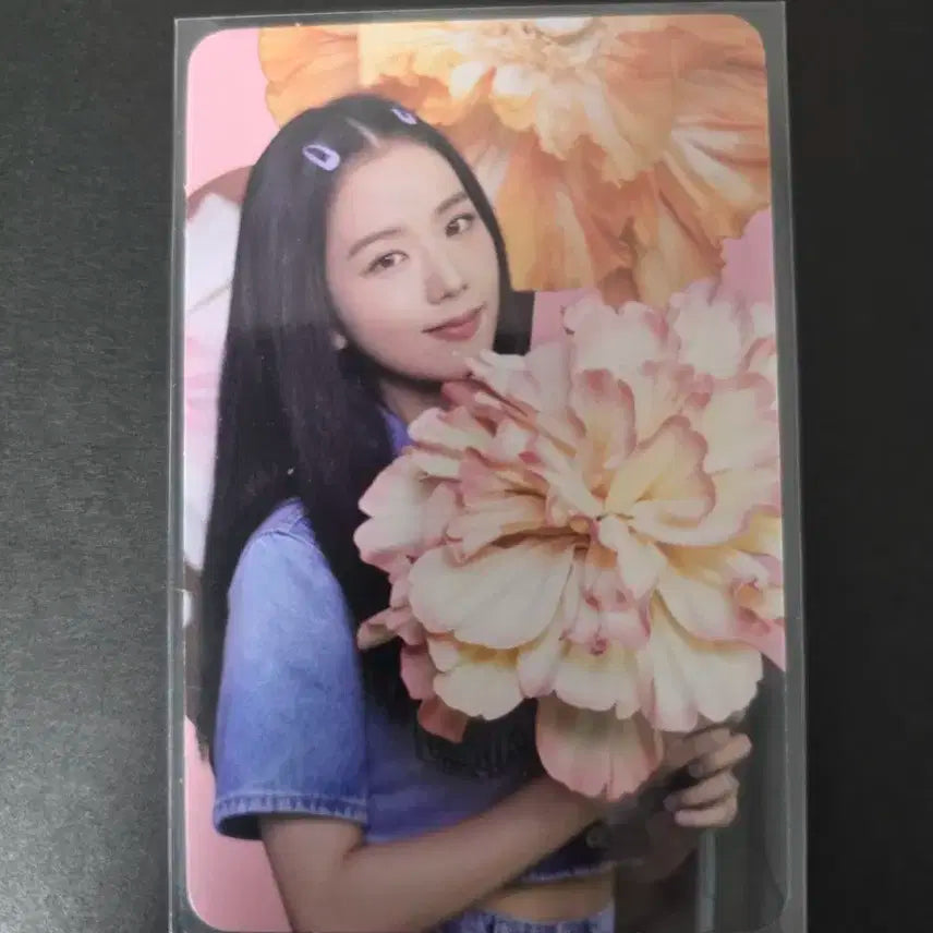 블랙핑크 블핑 THE GAME 미니어처 월드 지수 포카 포토카드