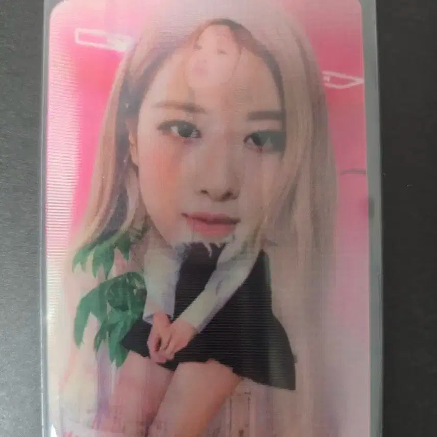 블랙핑크 블핑 로제 2018 월드투어 렌티큘러 포토카드 포카