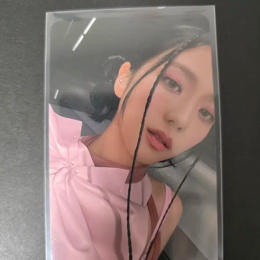 블랙핑크 블핑 지수 CD플레이어 포카  포토카드