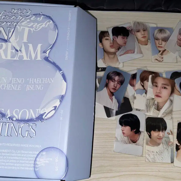 엔시티 드림 2024 시그 포카 전멤버