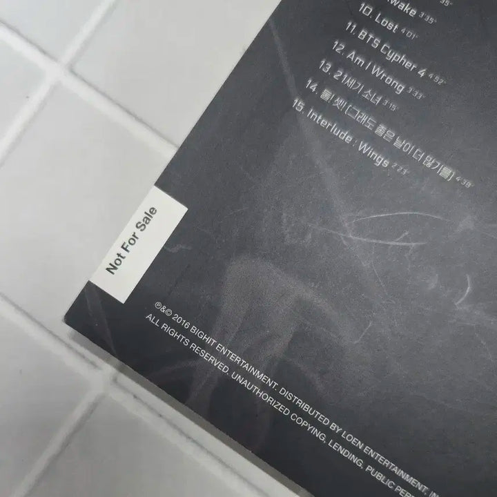 방탄소년단 싸인앨범 BTS signed album