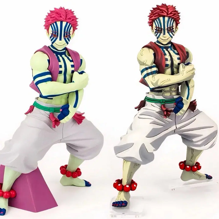 [한정품 국내 유일] 귀멸의 칼날 아카자 재도색 풀도장 아크릴 작품 피