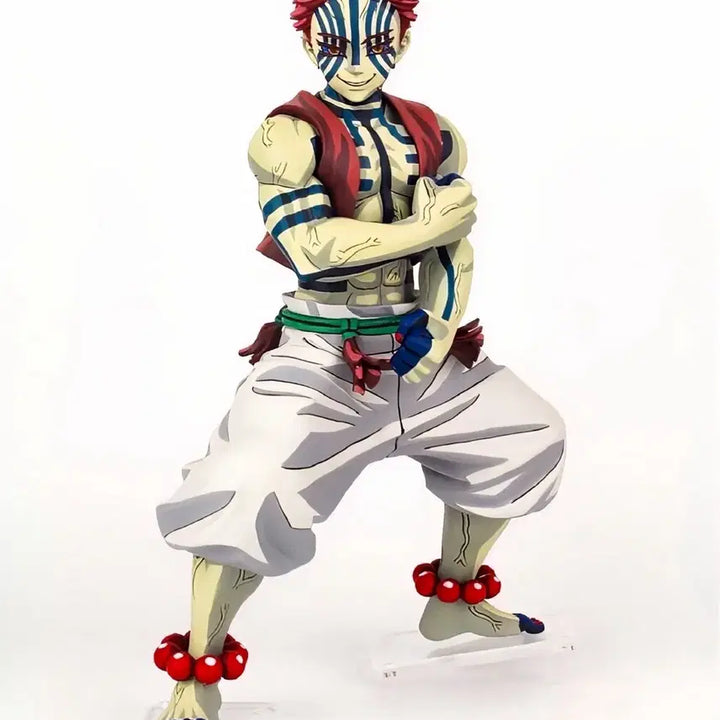 [한정품 국내 유일] 귀멸의 칼날 아카자 재도색 풀도장 아크릴 작품 피