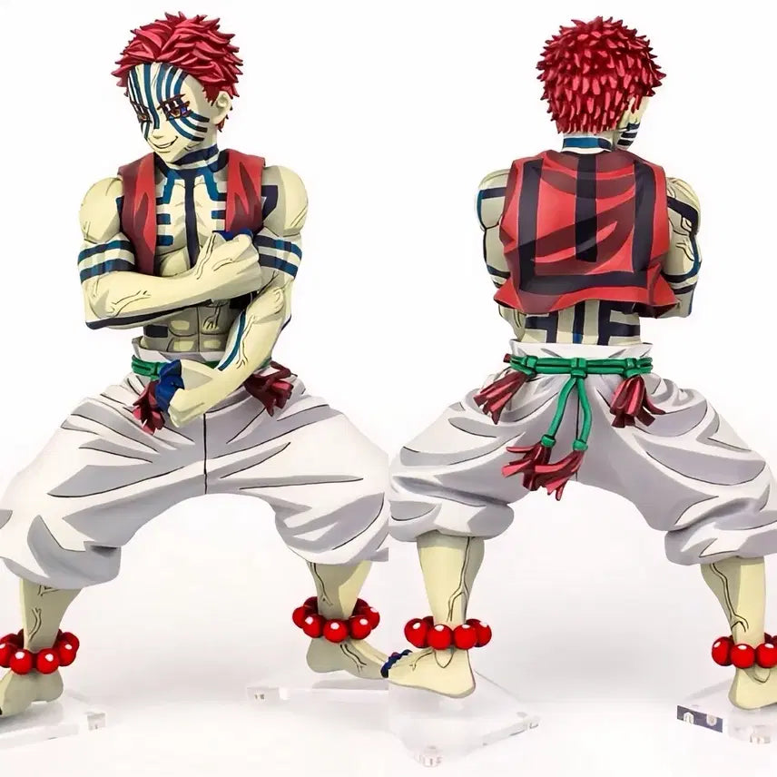 [한정품 국내 유일] 귀멸의 칼날 아카자 재도색 풀도장 아크릴 작품 피