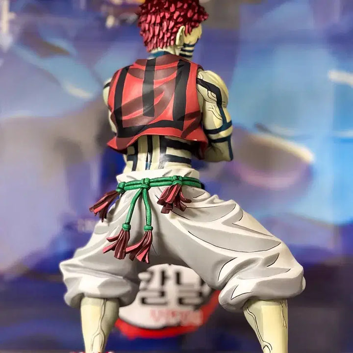 [한정품 국내 유일] 귀멸의 칼날 아카자 재도색 풀도장 아크릴 작품 피