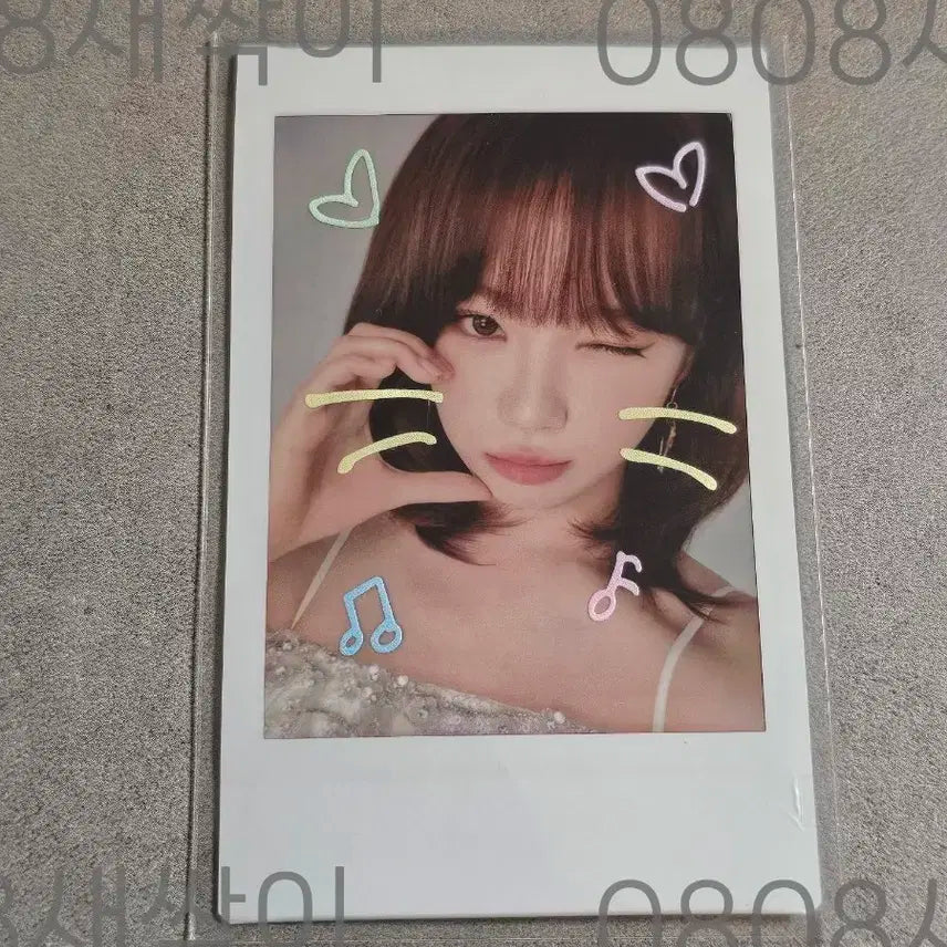 르세라핌 스페셜 인스턴트 포카 채원 easy crazy hot md