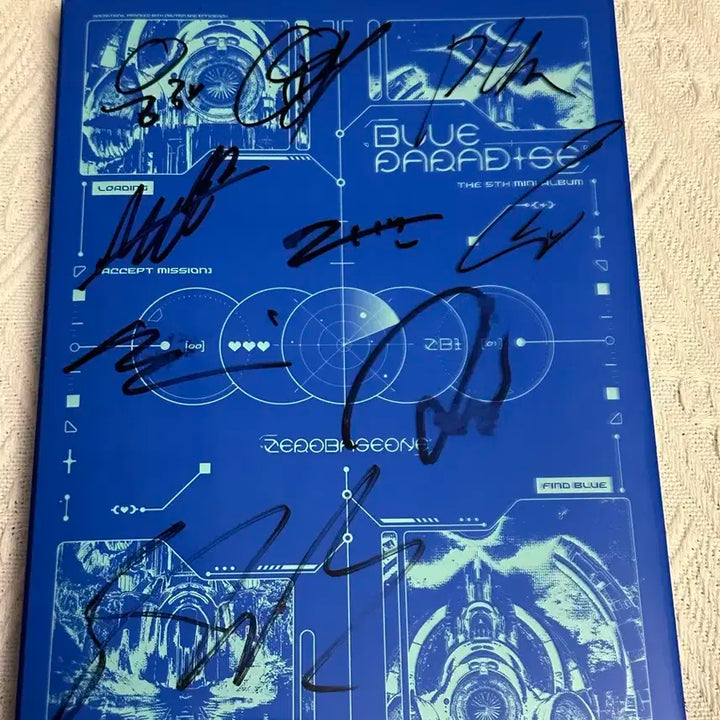 ZB1 제베원 친필싸인앨범