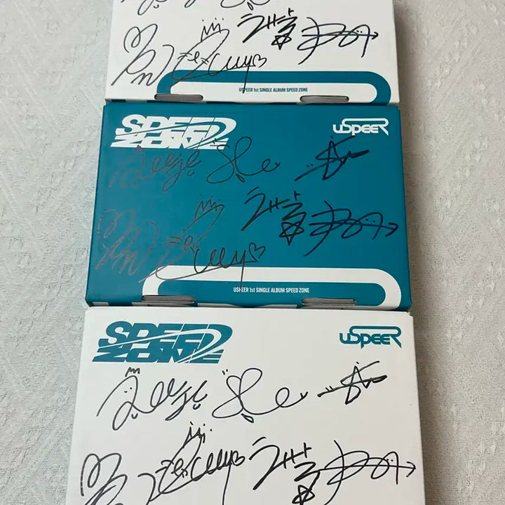 유스피어 USPEER 친필 싸인앨범