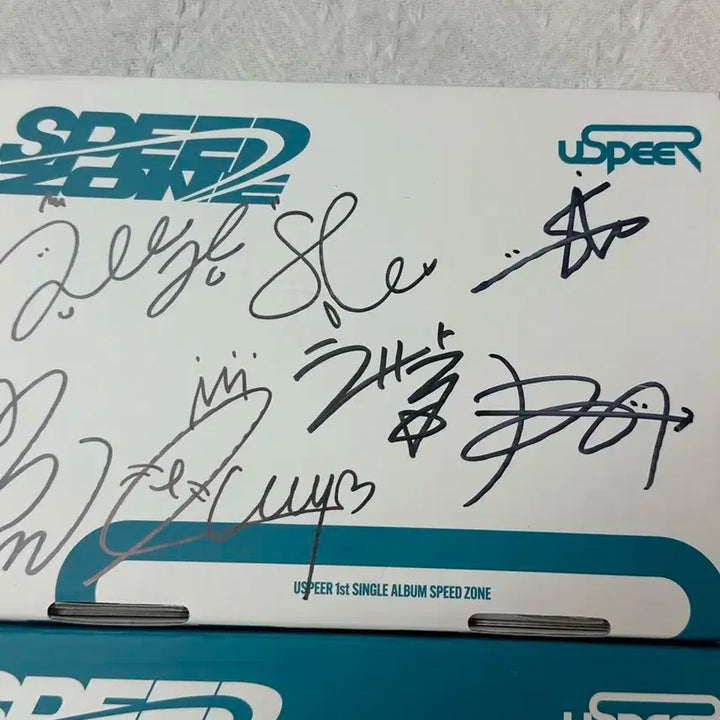 유스피어 USPEER 친필 싸인앨범