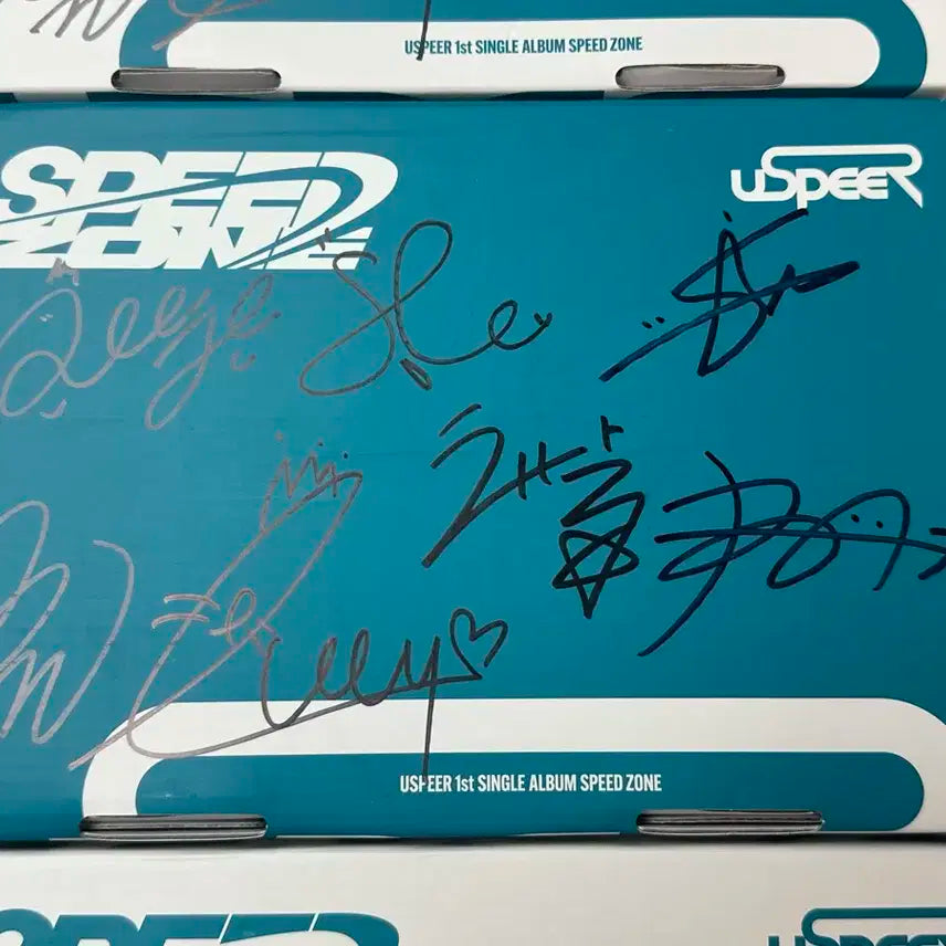 유스피어 USPEER 친필 싸인앨범