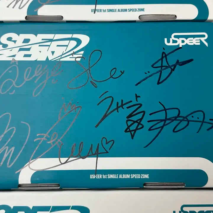유스피어 USPEER 친필 싸인앨범