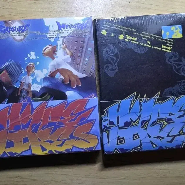 에스쿱스X민규 일반반 세트 미개봉 앨범 양도