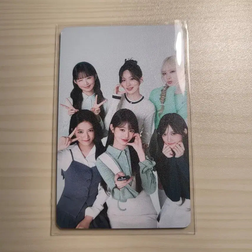 아이브 파파존스 단체 포카