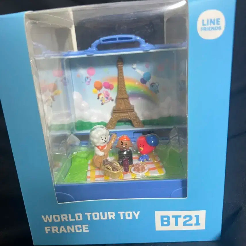 BT21 월드투어토이 프랑스 한정판