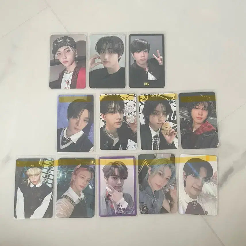 스트레이키즈 포토카드 일괄 12장
