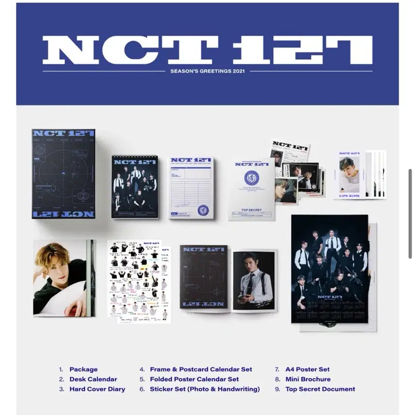 NCT127 2021 시즌그리팅, 마크 시그포토팩 양도합니다