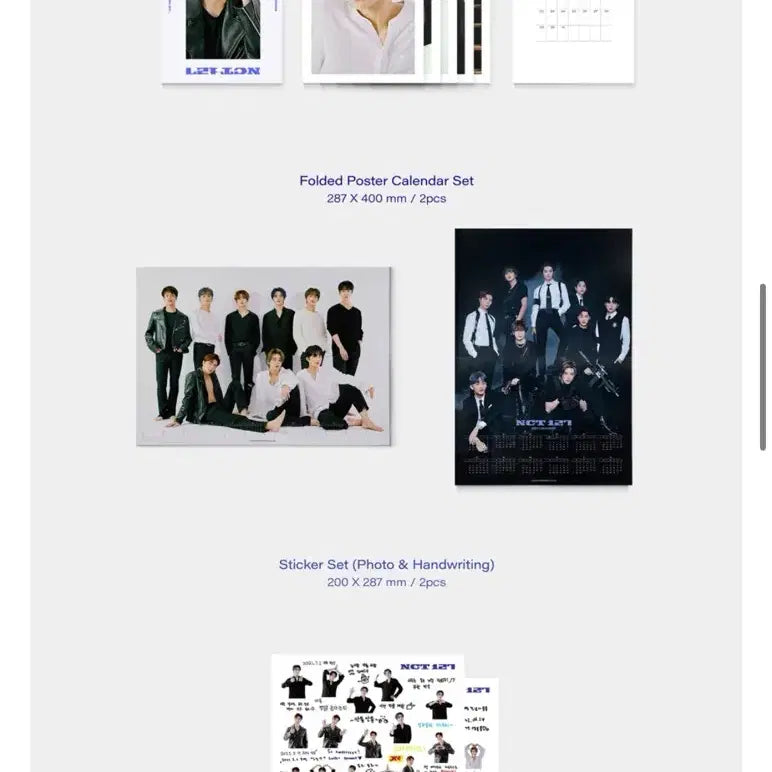 NCT127 2021 시즌그리팅, 마크 시그포토팩 양도합니다