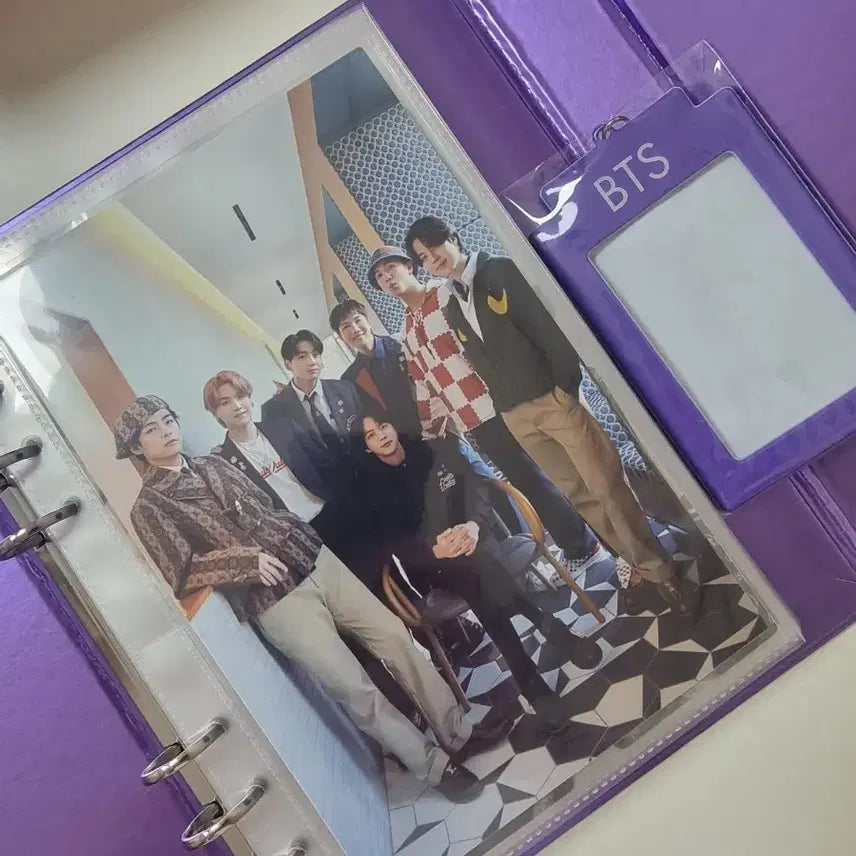 방탄소년단 디아이콘 포토카드 커스텀북
