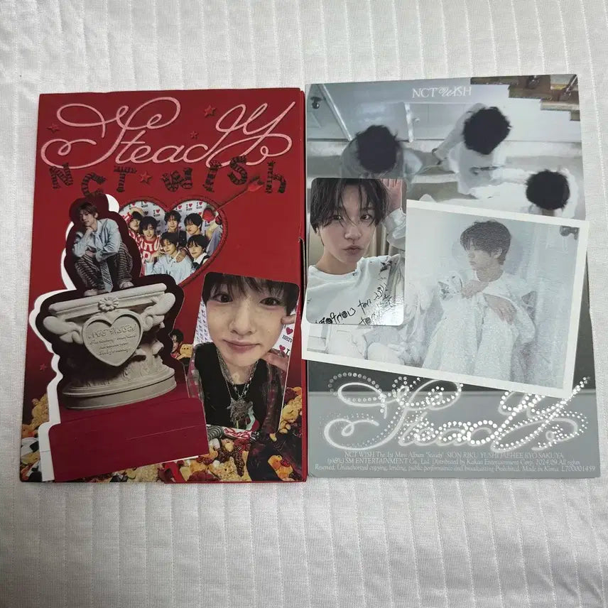 [일괄세트]엔시티위시 스테디 포토북 개봉앨범 풀셋