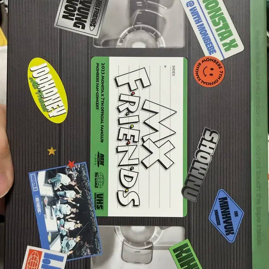 몬스타엑스 MX FRIENDS 굿즈 dvd 키트 일괄