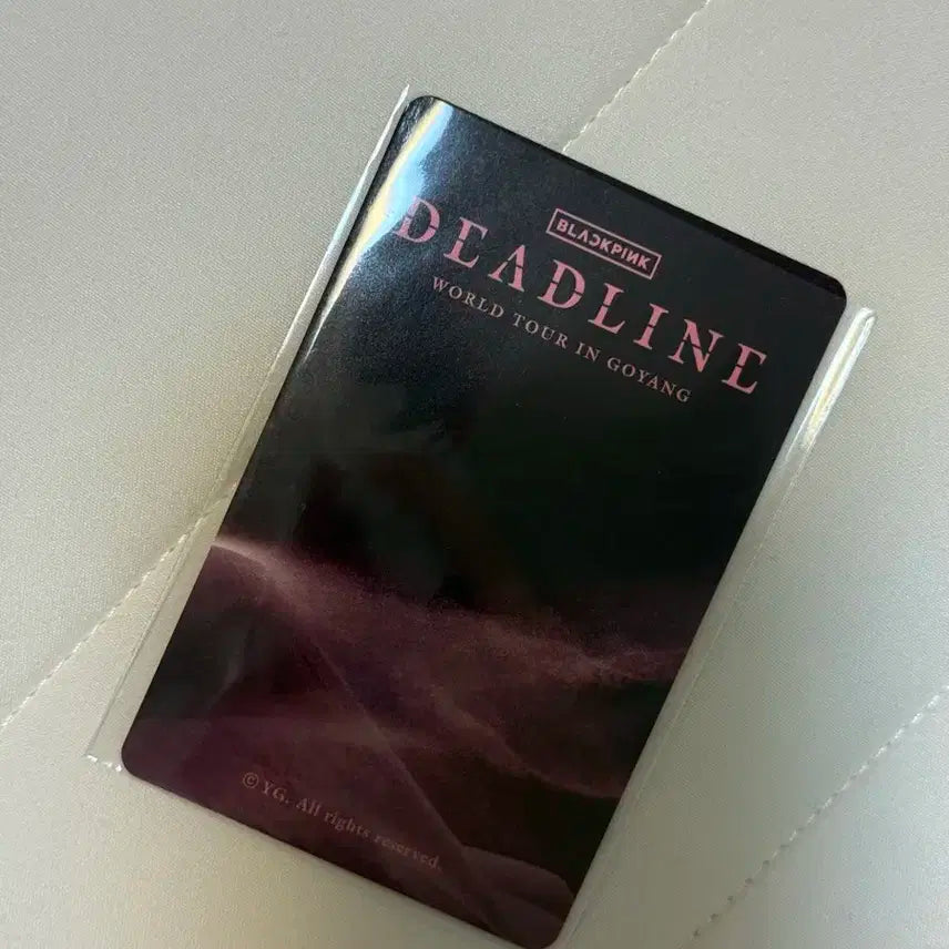 블랙핑크 리사 포토카드