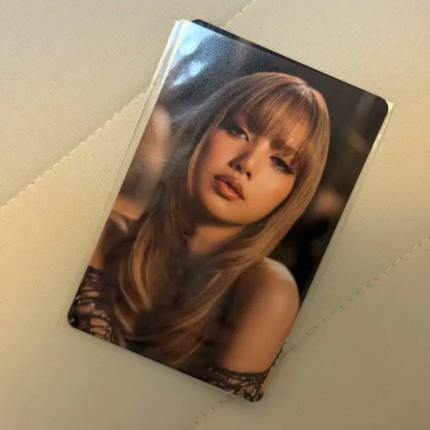 블랙핑크 리사 포토카드