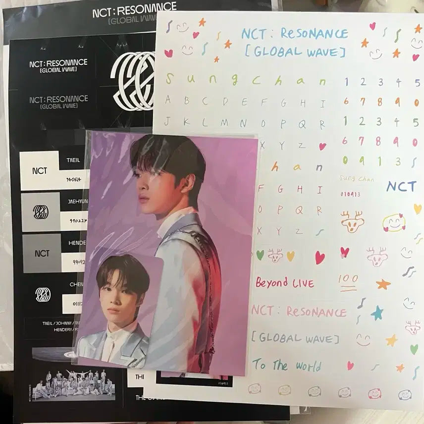 라이즈 성찬 NCT Resonance 엔시티레조넌스 온라인콘서트 굿즈